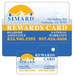 auto repair rewards program cards